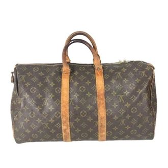 Louis Vuitton Pre-owned Boston Bag - Dames - Pre-owned - Bruin - Maat: ONE Size Leer
