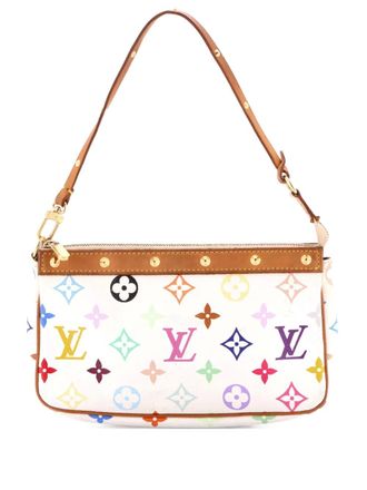 Louis Vuitton Pochette Accessoires Monogram Multicolor clutch bag - Bianco