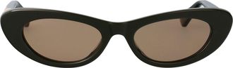 Bottega Veneta Oval Sunglasses Bv1447 S 005