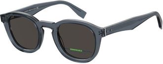 Tommy Hilfiger Blue Oval Mens Sunglasses TH 2031/S 0PJP/IR 49