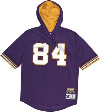 Mitchell & Ness Felpa con cappuccio Randy Moss Minnesota Vikings 2000 - Viola