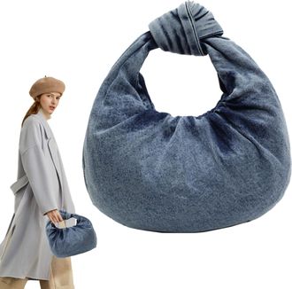 Generic Tote Bag for Women - Cloud Dumpling Fashion Handbag | Beach Tote Bag,for Cosmetics Vacation Party Travel Beach Business Trips Mobile Phone