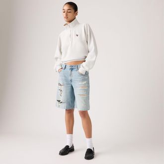 Levi's Baggy Dad Jorts - Womens - 24 - Light Wash / Been There
