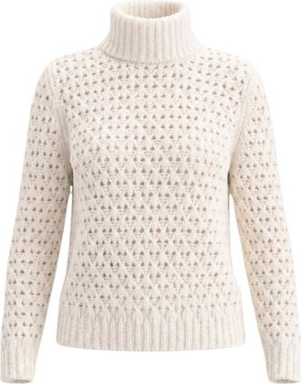 Gran Sasso Jersey de cuello alto - Knitwear - Mujer - Beige - XS