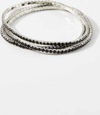 Simons Womens Square stone bracelets Set of 3