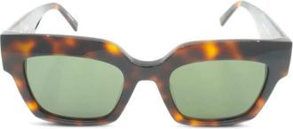 MCM Occhiali da sole squadrati con effetto tartarugato - Marrone