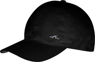 Paul & Shark Zwarte Katoenen Baseballpet met Haaienvin - Heren - Petten - Zwart - M - Katoen - Accessoires