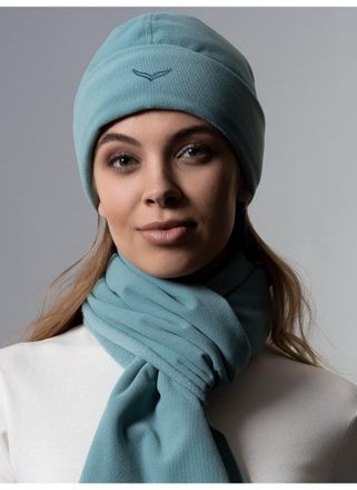 Trigema Fleecem&uuml;tze TRIGEMA TRIGEMA Fleecem&uuml;tze, Damen, Gr. 3, gr&uuml;n (seegras), Kunstfaser, M&uuml;tzen Fleecem&uuml;tze