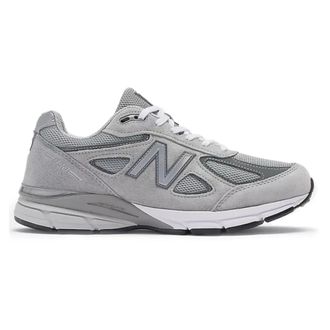 New Balance 990v4 Grey Silver Running Shoe