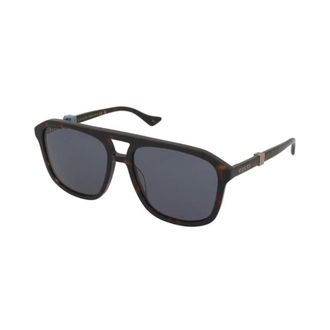 Gucci Sunglasses, unisex, Brown, Size: 57 MM Sunglasses