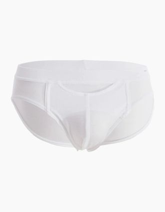 HOM Hom Mens Tencel Soft HO1 Comfort Mini Brief, White - Size: 32/30/31