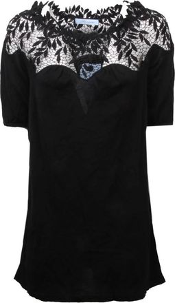 Blumarine Mujer, Camisetas, Negro, Talla: S