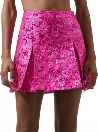 Sugarlips Harrington Mini Skirt In Fuchsia