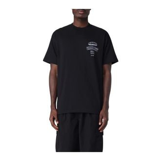 Carhartt Work in Progress T-Shirts, male, Black, L, Graphic Print T-Shirt