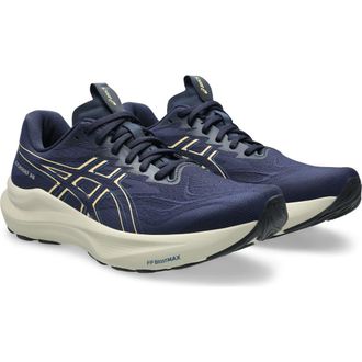 Asics GT-2000 14 Gore-Tex Waterproof Running Shoe in Midnight/Light Orange at Nordstrom, Size 8.5