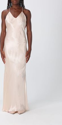 Patrizia Pepe Abito lungo slipdress in raso