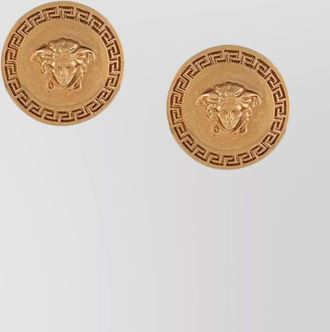 Versace stud earrings