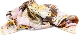 Fendi Fendi Gardening Print Foulard
