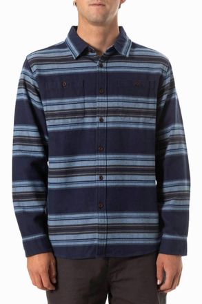 KATIN Sierra Flannel Shirt In Polar Navy