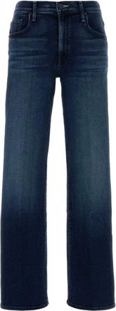 Mother Dames, Jeans, Blauw, Maat: W24 Denim