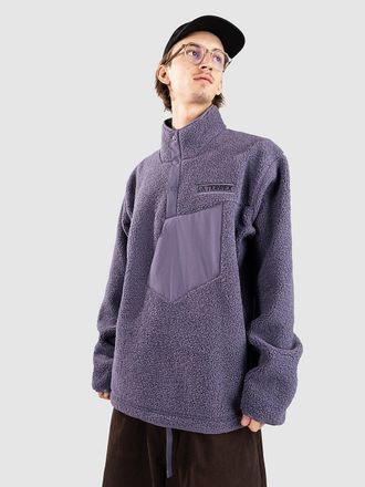 ADIDAS TERREX XPL Pile Snap Half-Zip Fleece Pullover grau