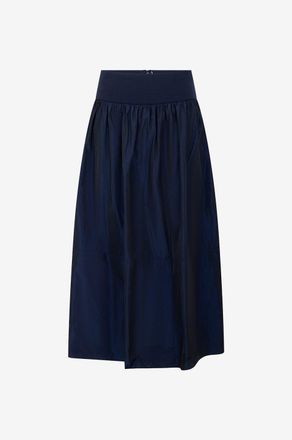 Akris Langer ausgestellter Rock aus schillerndem Faille