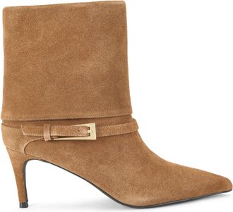 Kurt Geiger Womens Suede Trinity Boots - Camel - Size UK 7