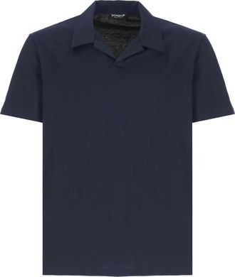 Dondup T-shirt met V-hals - Blauw