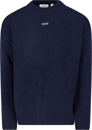 Off-white Maglione In Lana Arrow