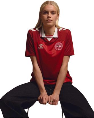 Hummel Dames-thuisshirt van Denemarken (Rood)