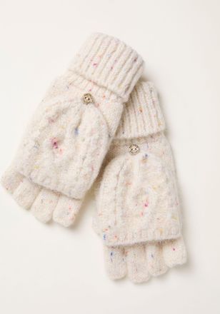 Fat Face FatFace Ivory Confetti Overflap Gloves
