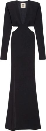 Aniye By Dafne Gown - Dames - Avondkleed - Zwart - L - Polyester - Kleedjes