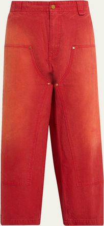 Willy Chavarria Mens Canvas Workwear Toluca Pants