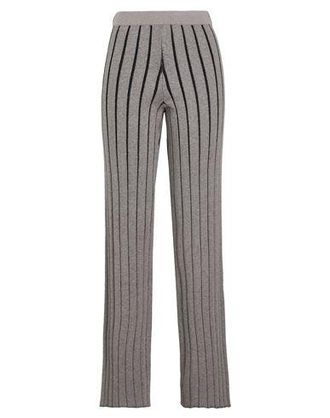 8 by YOOX BICOLOR RIBBED VANISE PANTS