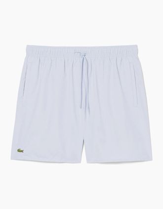 Lacoste Mens Lacoste MH9088 Mid Length Swim Shorts - Phoenix Blue - Size: 32/33/32