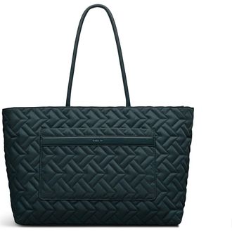 Radley London Holland Park - Quilt Large Ziptop Tote Bag in Teal at Nordstrom