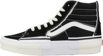 Vans Hoge Top Reconstruct Sneakers - Dames - Sneakers - Zwart - 44 EU - Schoenen