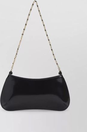 Jacquemus le petit bisou chaine calf leather shoulder bag