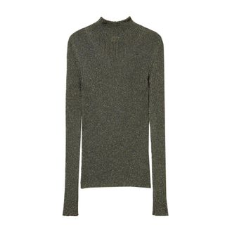 Twinset Luxe Blend Trui - Dames - Coltruien - Grijs - L - Polyester - Truien & Vesten
