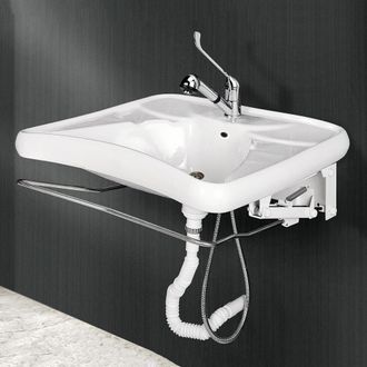 Presto Equip Lavabo Inclinaci&oacute;n Neum&aacute;tica San 871 Con Grifo 80701 - Presto
