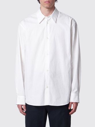 STUDIO NICHOLSON Camicia relaxed fit in popeline di cotone con colletto a punta