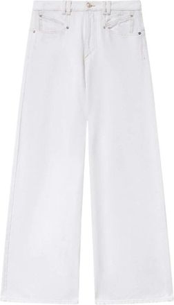 Isabel Marant Lemony Pants - Dames - Loose Fit Jeans - Wit - S - Jeans