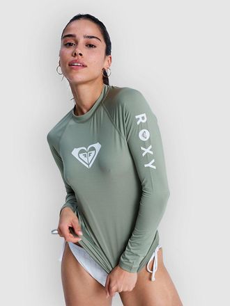 Roxy Whole Hearted Langarm Lycra gr&uuml;n