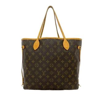 Louis Vuitton Pre-owned Tote Bags, female, Brown, Size: ONE SIZE Pre-owned Neverfull MM Monogram Tote Bag