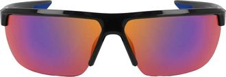 Nike Rechthoekige Acetaat Sonnenbril - Heren - Zonnebrillen - Veelkleurig - ONE Size - Accessoires