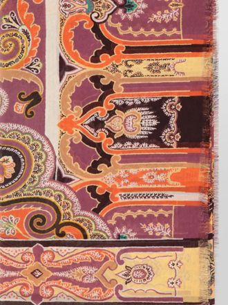 Etro silk printed scarf