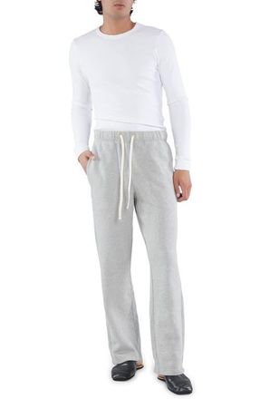 Les Tien Heavyweight Classic Pant in Heather Grey at Nordstrom, Size Xx-Large