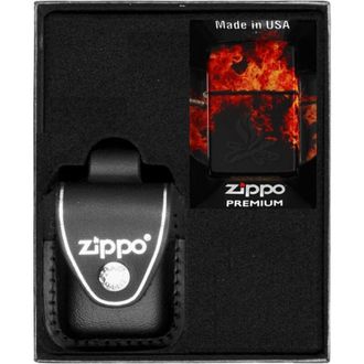 OEM Encendedor Zippo Campfire Design 1 Set De Regalo N.&ordm; 3
