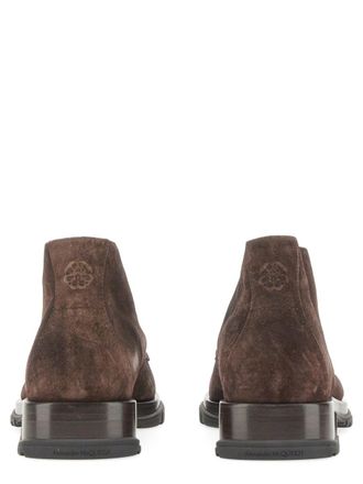 Alexander McQueen Suede Boot - Brown