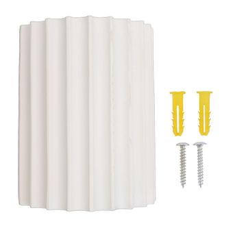 OEM Elegante Aplique De Pared Led Decorativo Con 2 Portal&aacute;mparas G9, Resina De Alta Calidad, Color Blanco